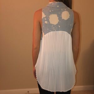 Urban Outfitters Tie dye button down top